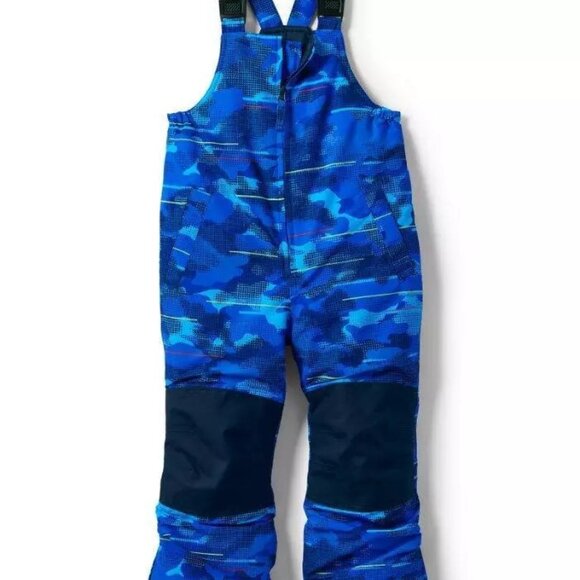 Lands' End Kids Toddler Iron Knee Insulted Winter Snow Bibs. NWT - Picture 6 of 6